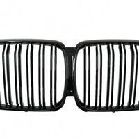 Griglie renali centrali per BMW X5 G05 (2018-up) Double Stripe M Design Piano Bl