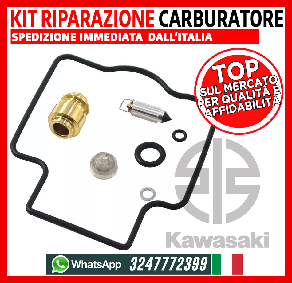 Kit Revisione CARBURATORE Kawasaki ZX400L ZXR400L ZX600D ZZR600D ZX600E ZZR600