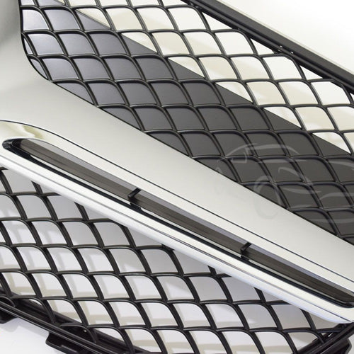 Griglia sportiva per Mercedes X204 Classe GLK cromata FACELIFT AMG LOOK