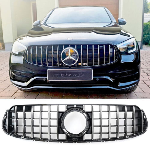 per Mercedes GLC W253 2019-2022 Griglia Radiatore GT AMG 63 Look