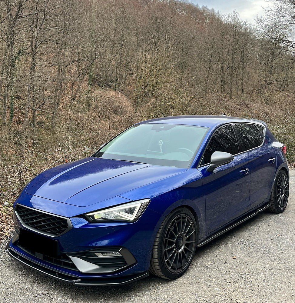 Splitter anteriore per SEAT Leon FR MK4 2020+ con omologazione ABE TÜV – vista 2