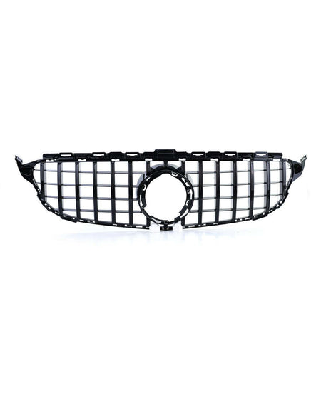per Mercedes C205 Coupe 18-21 Griglia Anteriore Panamericana AMG – vista 4