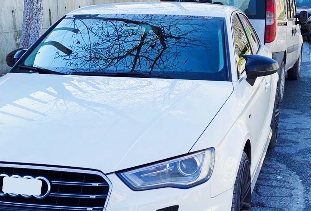 Copri Calotte Specchietti SPORT *Look S3* per Audi A3 8V 2012-2019 Nero – vista 9
