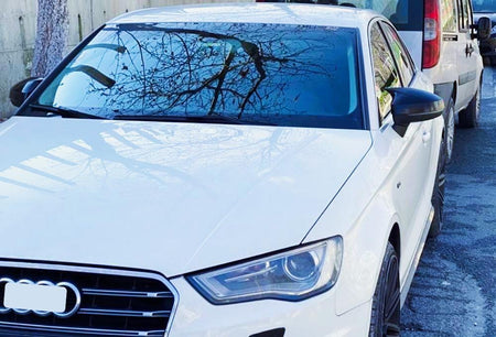 Copri Calotte Specchietti SPORT *Look S3* per Audi A3 8V 2012-2019 Nero – vista 9