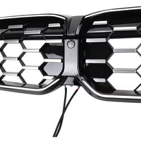 GRIGLIA LED a Nido d'ape per BMW SERIE 3 G20 G28 - >2023-2025 Bianco Ghiaccio