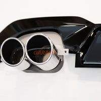 DIFFUSORE +2 TERMINALI INOX *Look M3* per BMW Serie 3 G20/G80M Performance