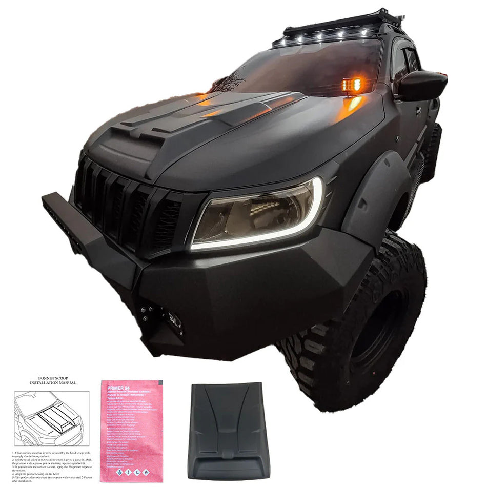 Presa d'aria sul cofano per NISSAN Navara D23 NP300 2014-2021
