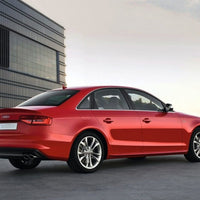 DIFFUSORE Silver LOOK S4 per AUDI A4 B8 2012-2015 con paraurti S-LINE Output 2+2