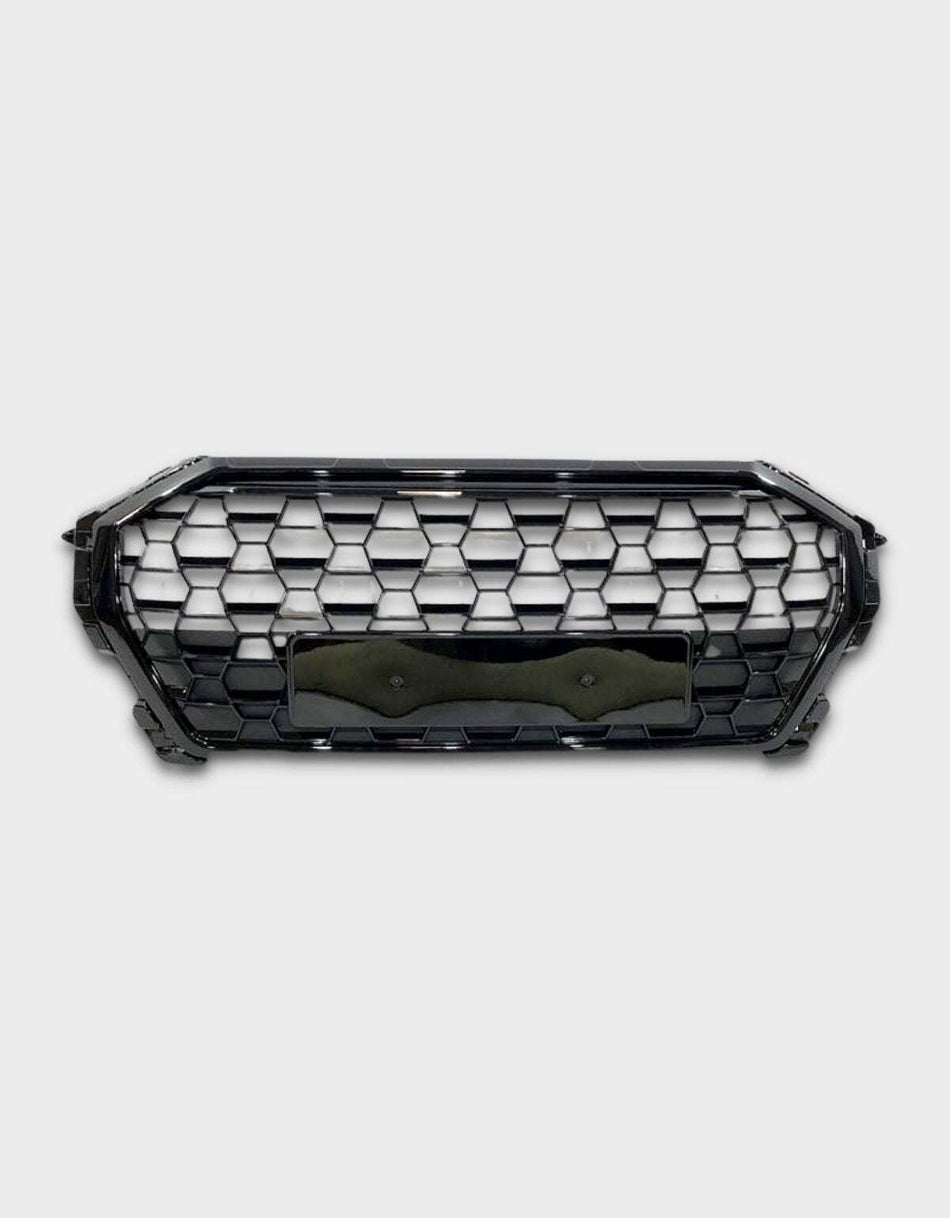 per AUDI Q3 F3 2018-2022 Griglia Radiatore Nero Lucido Look RSQ3