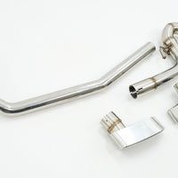 Sistema di scarico per BMW Serie 5 F10 (2011-2017) con terminali della marmitta