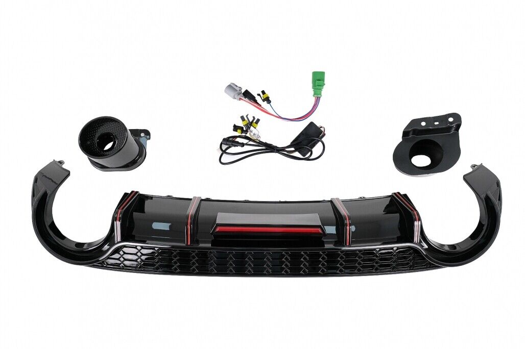 Diffusore per paraurti posteriore per Audi A3 8Y Hatchback S-Line S3 (2020-) – vista 6