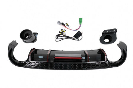 Diffusore per paraurti posteriore per Audi A3 8Y Hatchback S-Line S3 (2020-) – vista 6