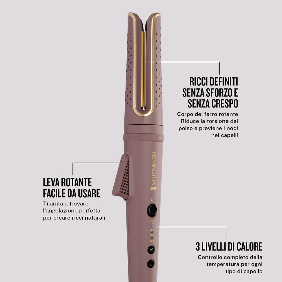 Remington Arricciacapelli AIRvive con Tecnologia Ionica, Rivestimento in...