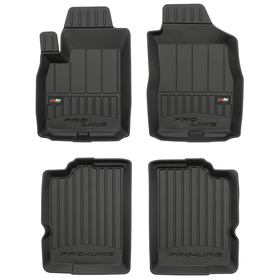 Tappetini Auto TPE Frogum Pro-Line per Fiat Panda II 2003-2012 TPE set di tappet