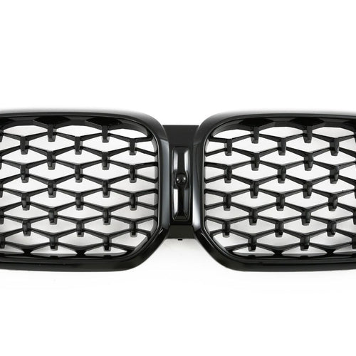 A per X3 X4 G01 G02 LCI GRIGLIA DEL RADIATORE NERO LUCIDO DIAMANTE