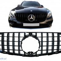 Griglia anteriore centrale per Mercedes GLC X253 C253 (2015-2018) GT R Panameric