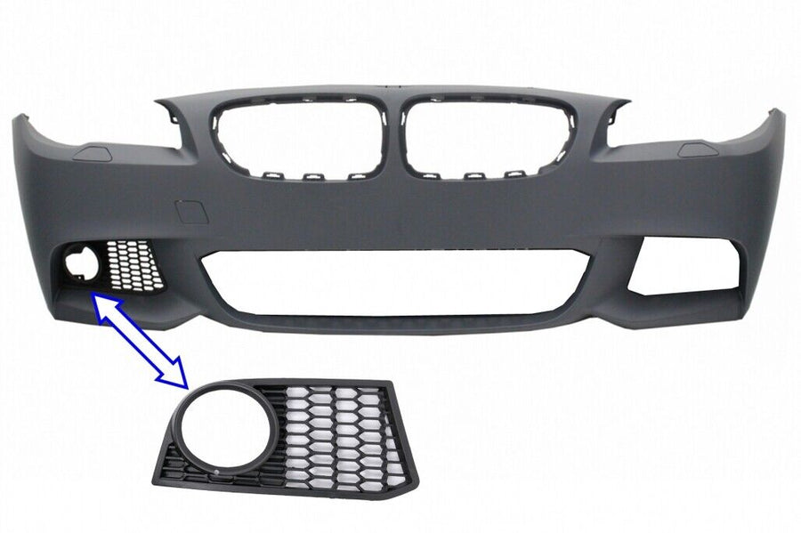 Griglia fendinebbia LATO SINISTRO per BMW Serie 5 F10 F11 NON LCI (2010-2014) so