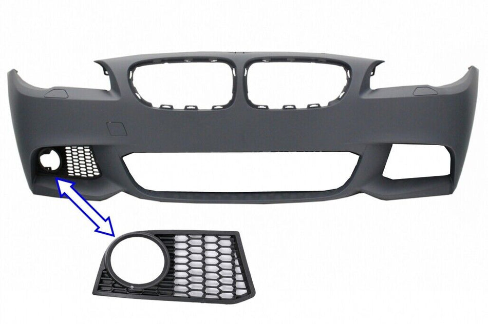 Griglia fendinebbia LATO SINISTRO per BMW Serie 5 F10 F11 NON LCI (2010-2014) so