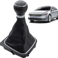 ⭐Manopola 6 Marce⭐Leva Pomello Cambio per VW Golf 6 5 JETTA EOS SCIROCCO cuffia