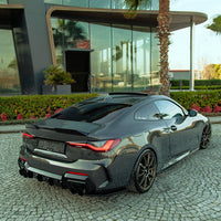 Splitter laterali posteriori compatibili con BMW Serie 4 (Coupé/Cabrio) G22 M-Pa