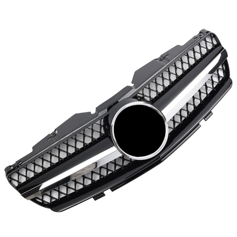 Griglia sportiva griglia per Mercedes R230 SL 2001-2006 cromo nero look AMG