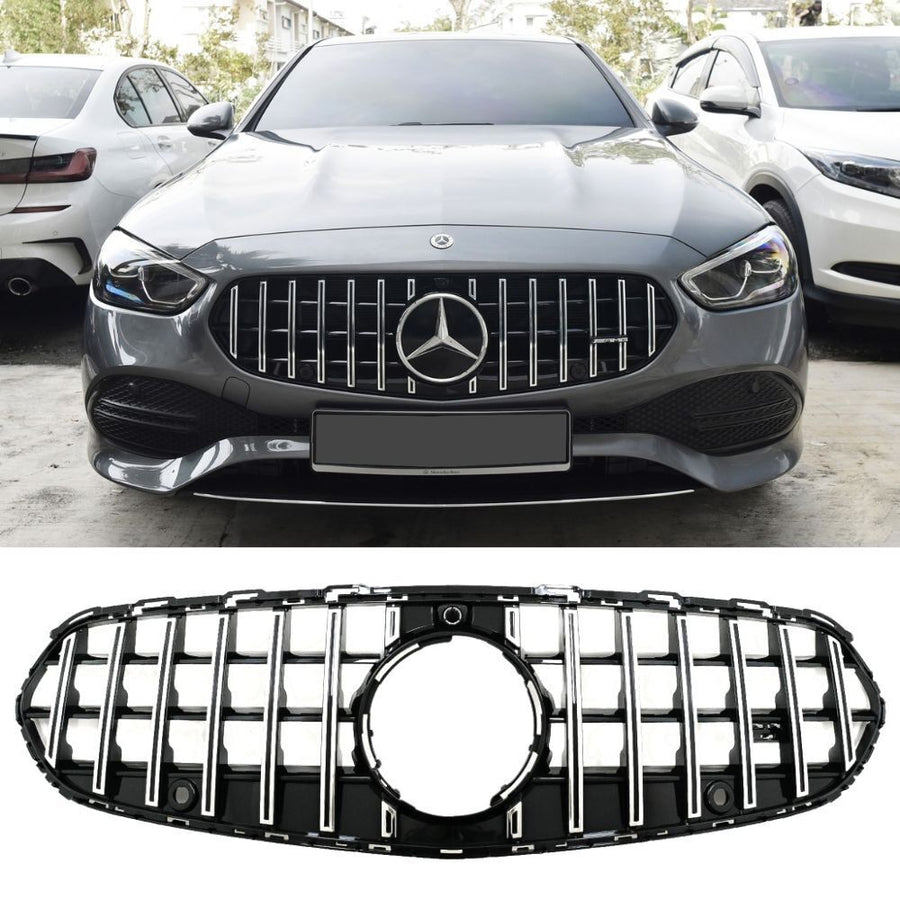 per Mercedes C W206 S206 2021- Griglia Radiatore AMG C63 GT Look