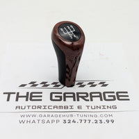 Pomello Leva Cambio 5 marce per BMW Serie 3 (1986-2006) Colore Radica ESCLUSIVO
