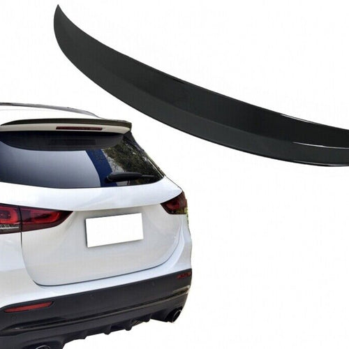 Spoiler sul coperchio del bagagliaio per Mercedes GLA H247 (2020-up) Piano Black