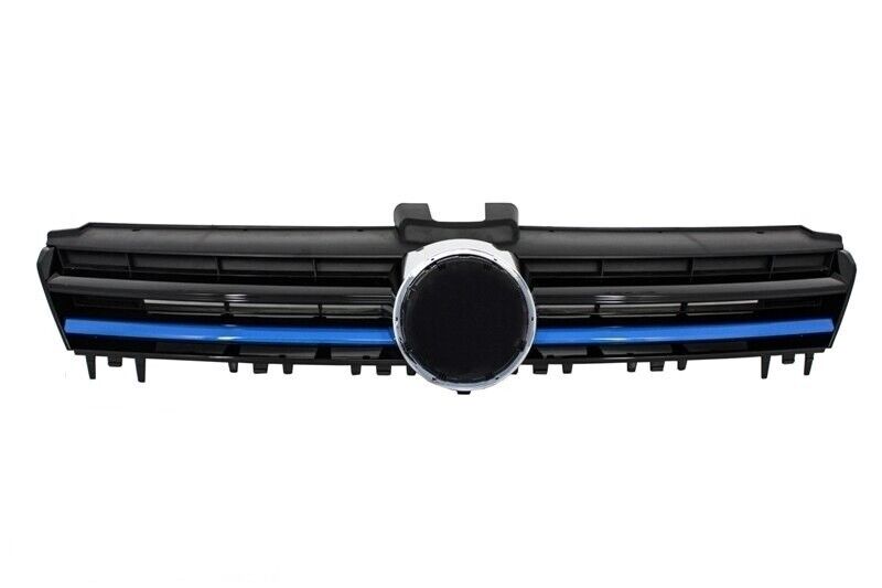 Griglia Centrale per VW Golf 7 VII (2012-2017) R-Line GTE Design Inserzioni Blu