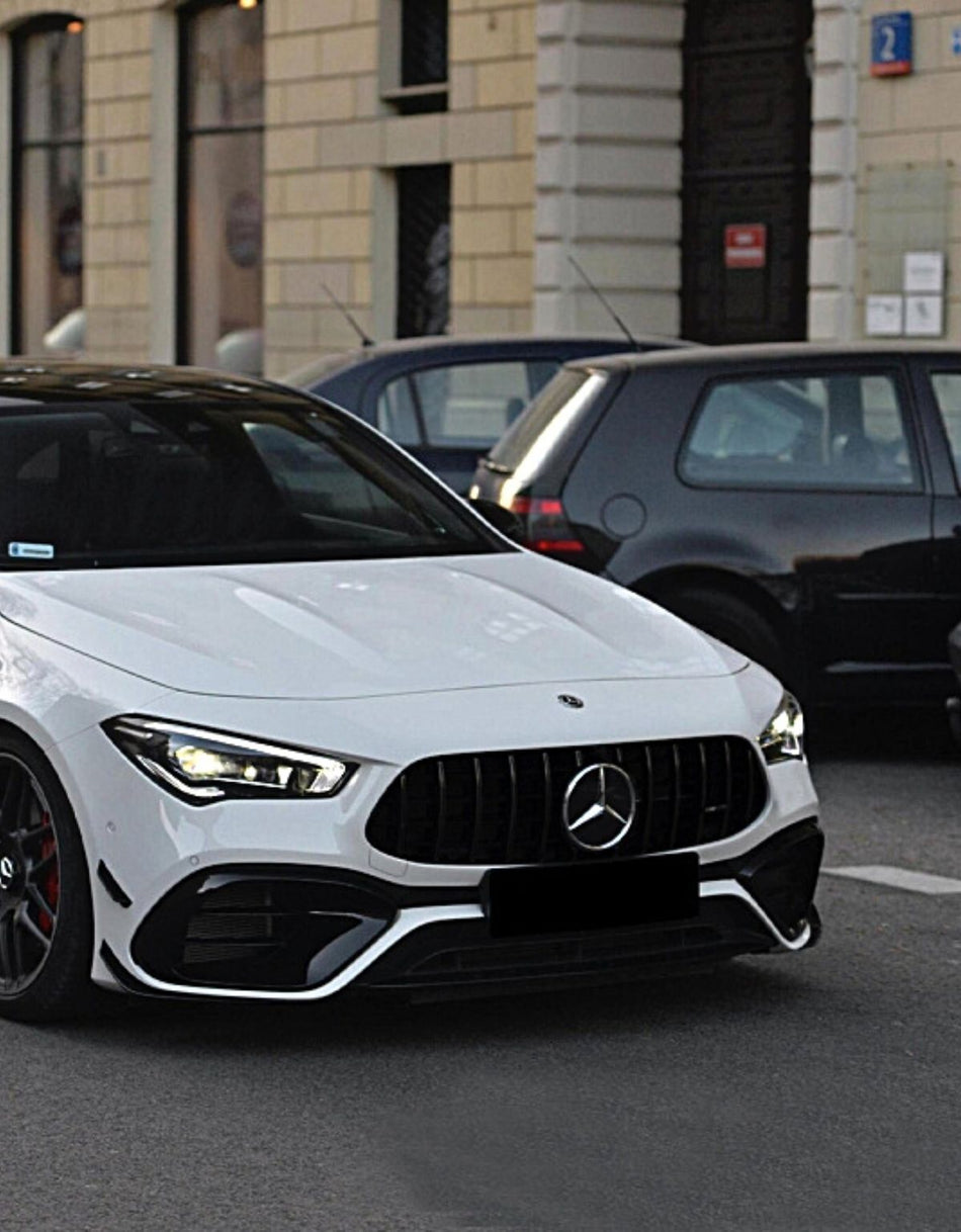per Mercedes CLA C118 X118 2019-2022 Griglia Radiatore 45 AMG Nero