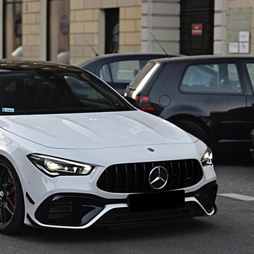 per Mercedes CLA C118 X118 2019-2022 Griglia Radiatore 45 AMG Nero