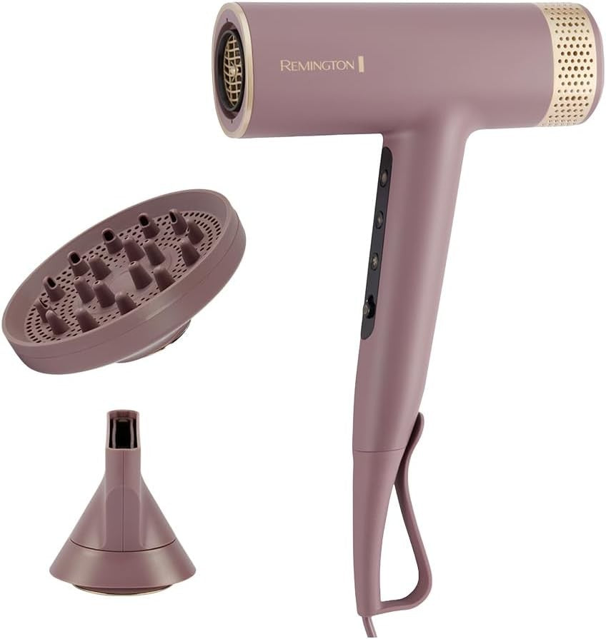Remington Asciugacapelli Digitale AIRvive, Phon con Motore BLDC...
