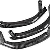 SET Completo MANIGLIE TUNING *CARBON Look* per BMW F15 X5 F16 X6 2013-2019