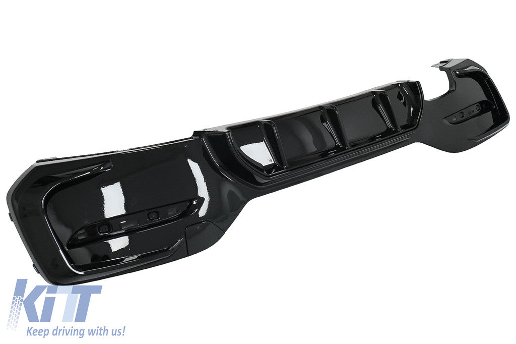 Diffusore spoiler paraurti posteriore doppia uscita sinistra per BMW Serie 1 – vista 8