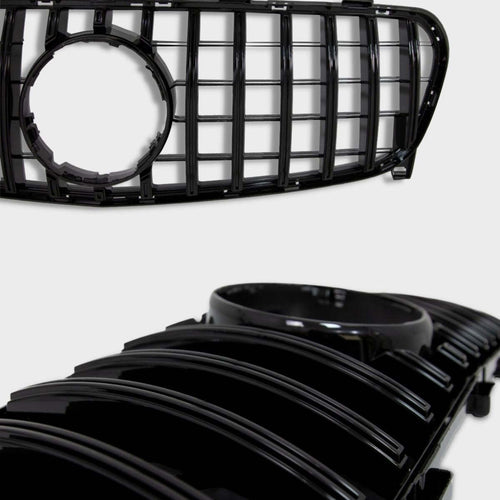 per Mercedes GLA X156 2017-2019 Griglia GT-R Panamericana Nero