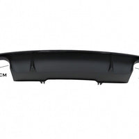 Diffusore per paraurti posteriore per Audi A4 B9 8W Sedan Avant (2016-2018) Nero