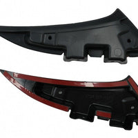 Alette paraurti posteriori Flics Pinne laterali per Mercedes CLA Shooting Brake