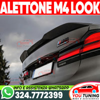 ALETTONE COFANO SPOILER ⭐POSTERIORE BMW SERIE 5 G30 LOOK *M4*