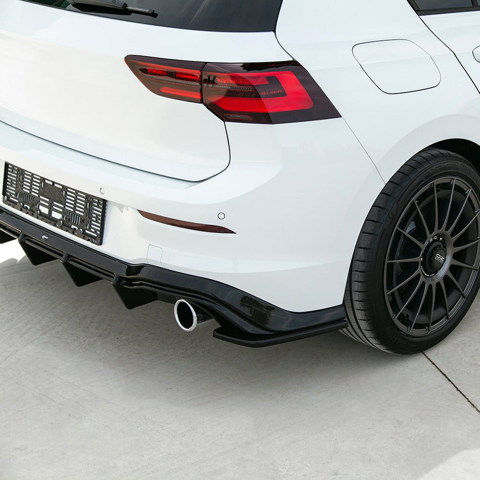 Diffusore posteriore per VW VOLKSWAGEN Golf MK8 GTI / R-Line 2020+