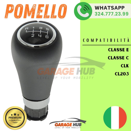 Pomello Cambio 6-MARCE per Mercedes Classe C E CLK W203,S203 W209 W204 W207 W212