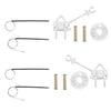 Kit riparazione parabrezza Destra-Sinistra per Fiat Doblò (vecchio modello)