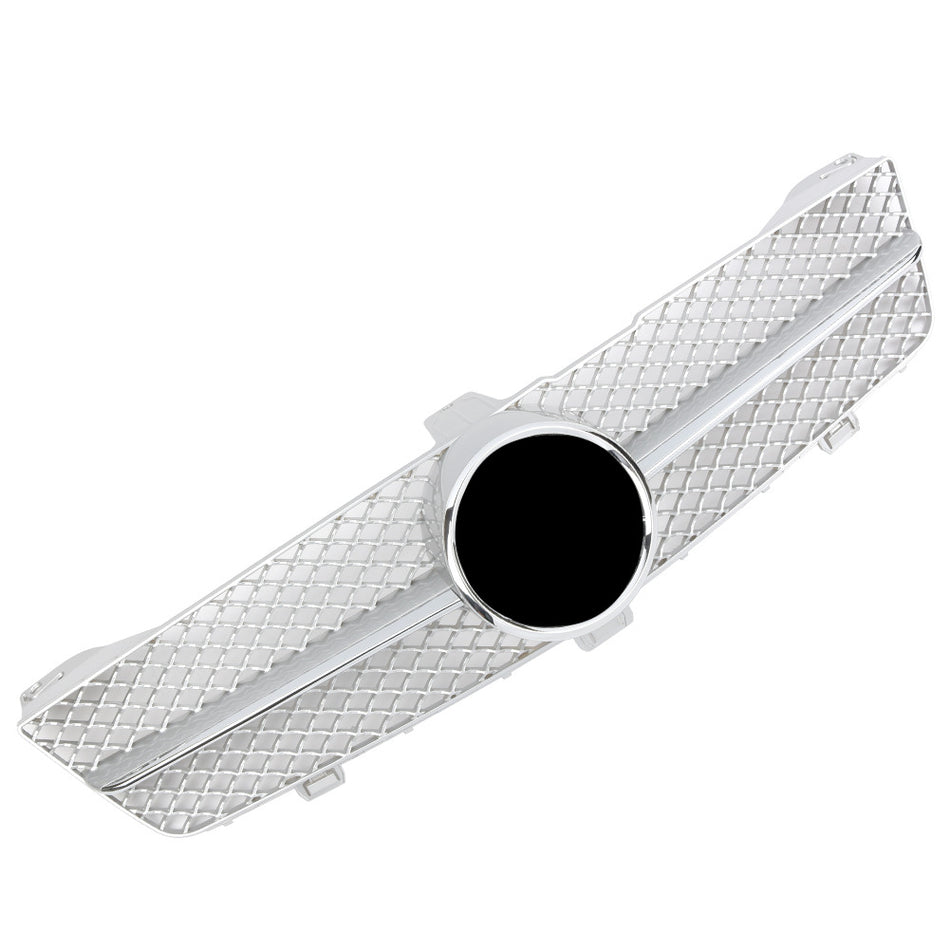 Griglia sportiva per Mercedes W219 CLS 2008-2010 cromata argento AMG LOOK