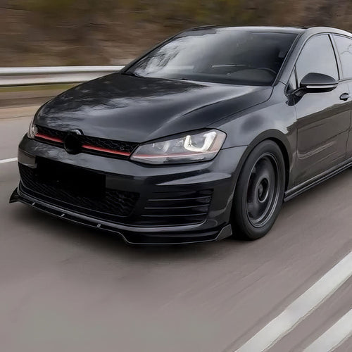 KIT-TUNING Sotto paraurti + Minigonne Carbon + Flaps VW Golf MK 6 7 8 GTI R POLO