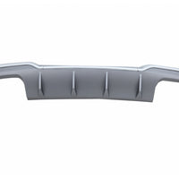 DIFFUSORE RS3 LOOK per Audi A3 8V SPORTBACK dal 2016-2019 (SOLO PER S-LINE) silv