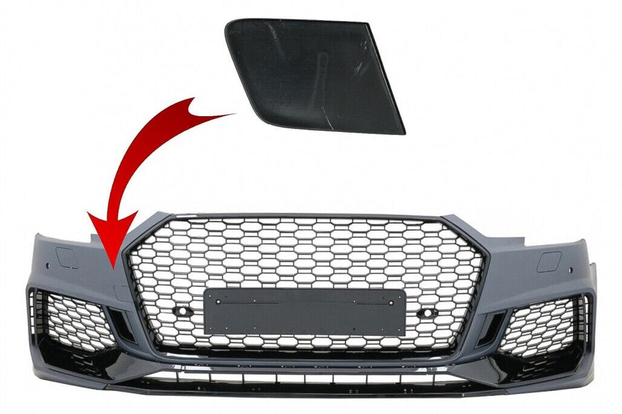Copertura del gancio di traino per paraurti anteriore per AUDI A4 B9 8W Limousin
