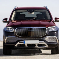 Griglia anteriore per Mercedes GLS SUV X167 (2019-2023) M-Design cromata