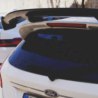 💎Alettone Posteriore Tetto Ford Fiesta VI VII MK6 MK7 Nero in Vetroresina