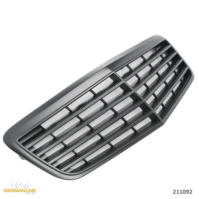 Griglia griglia sportiva per Mercedes W211 S211 E 2006-2009 nero opaco AMG LOOK