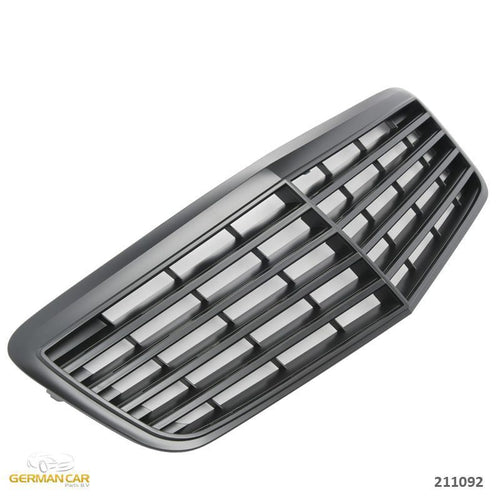 Griglia griglia sportiva per Mercedes W211 S211 E 2006-2009 nero opaco AMG LOOK