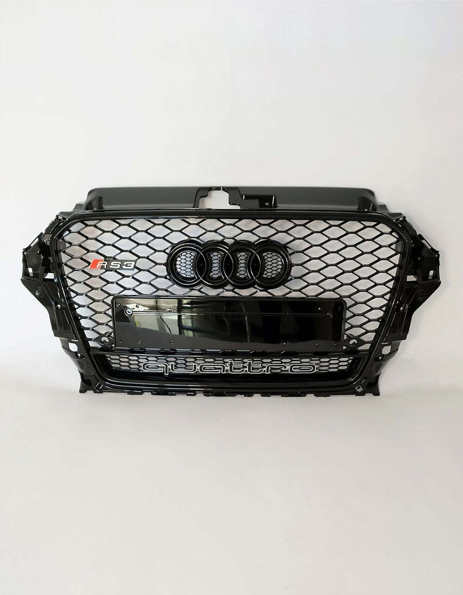 per AUDI A3 8V 2012-2016 Griglia Anteriore RS3 Quattro Design